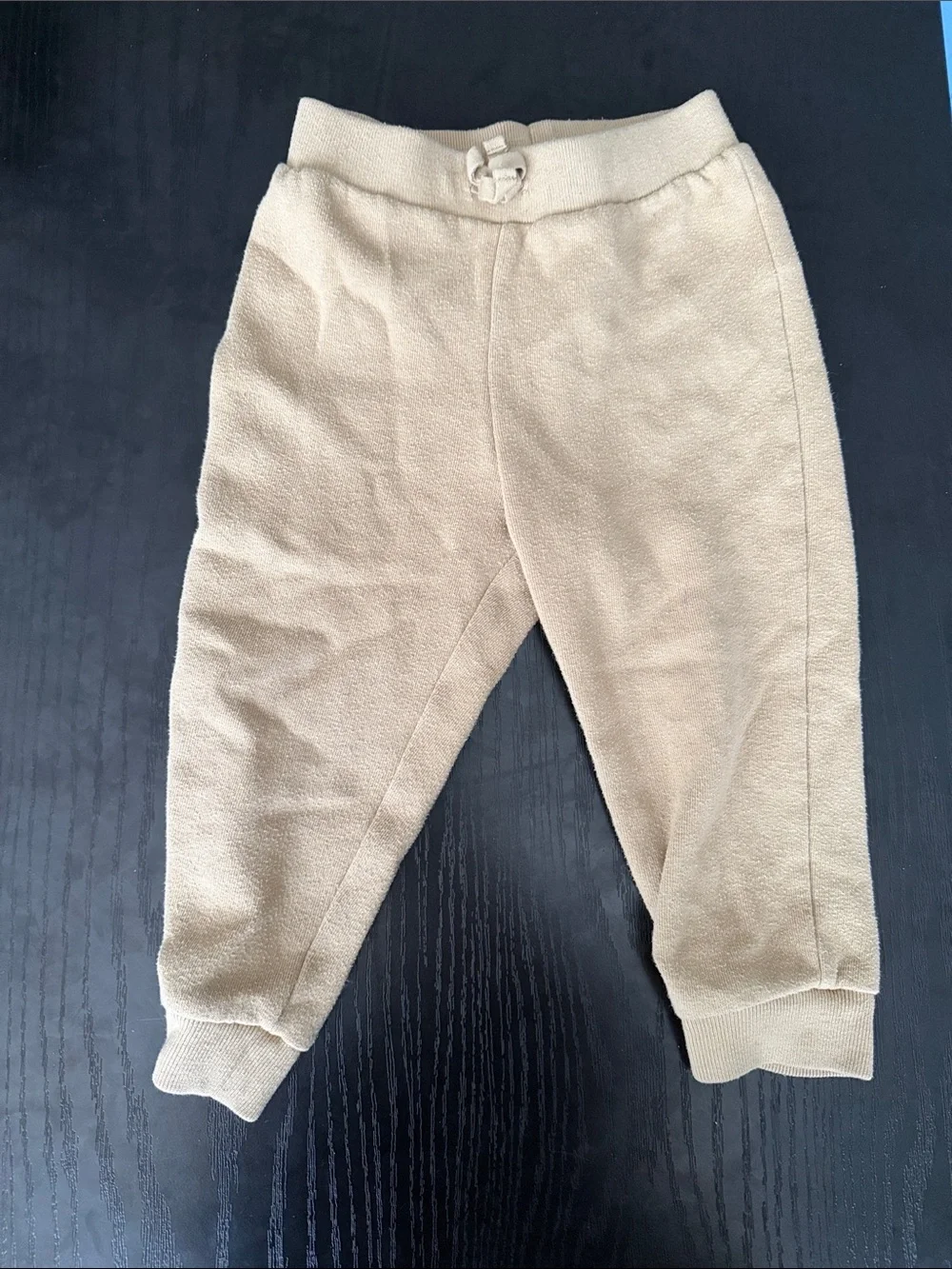 Ralph Lauren Kids Tan Fleece Joggers